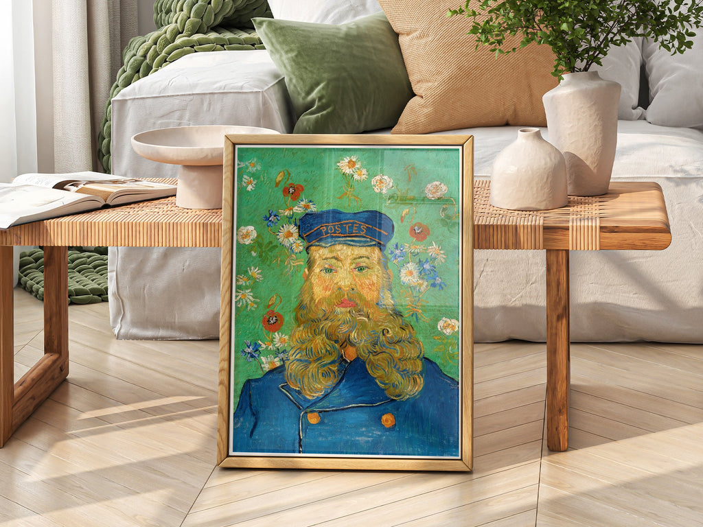 Vincent Van Gogh Portrait of Joseph Roulin Art Print – Famous Painting Wall Art
