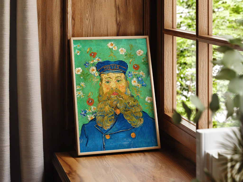 Vincent Van Gogh Portrait of Joseph Roulin Art Print – Famous Painting Wall Art