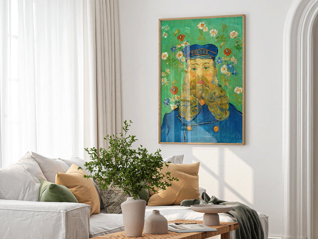 Vincent Van Gogh Portrait of Joseph Roulin Art Print – Famous Painting Wall Art