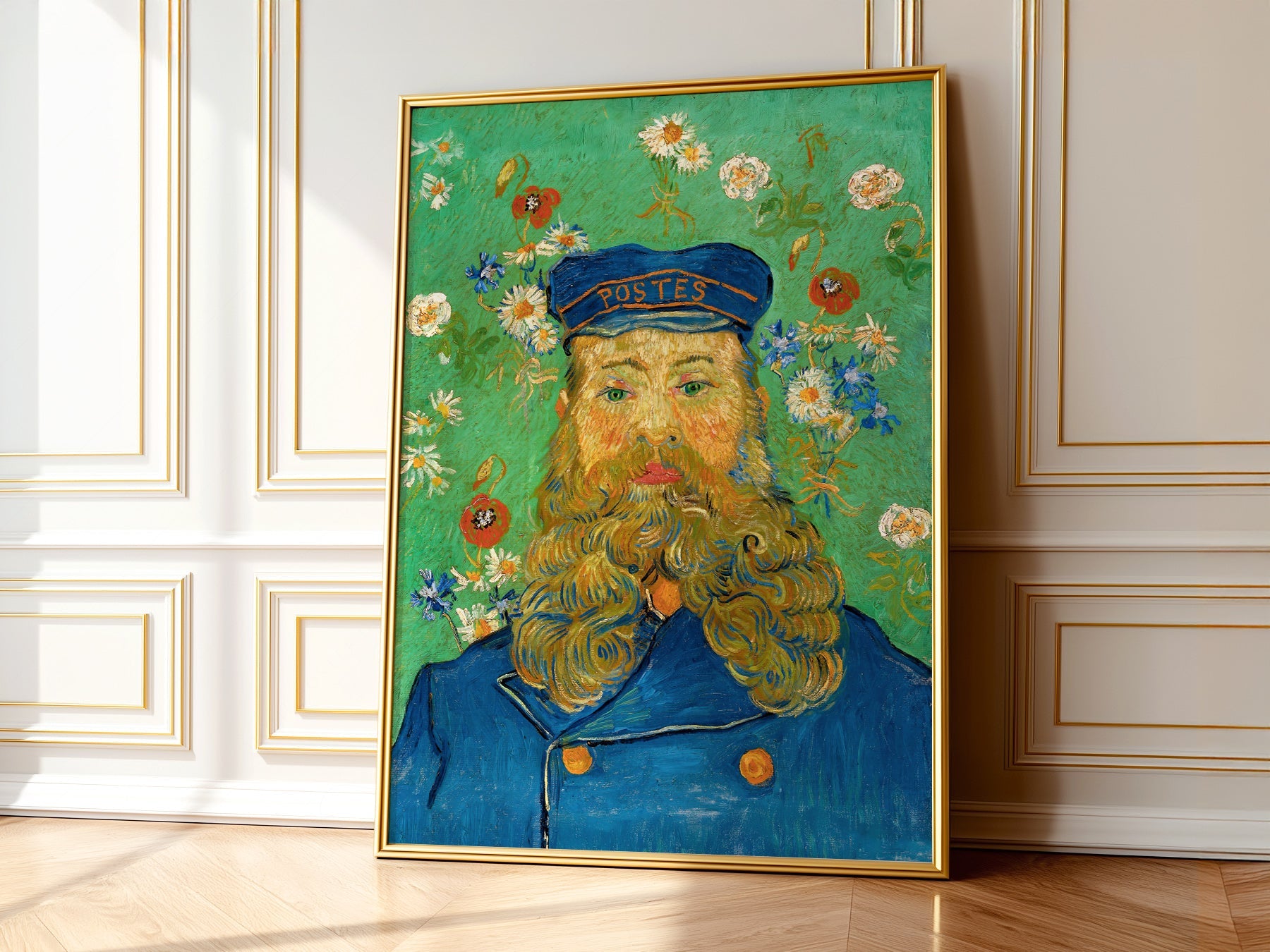 Vincent Van Gogh Portrait of Joseph Roulin Art Print – Famous Painting Wall Art