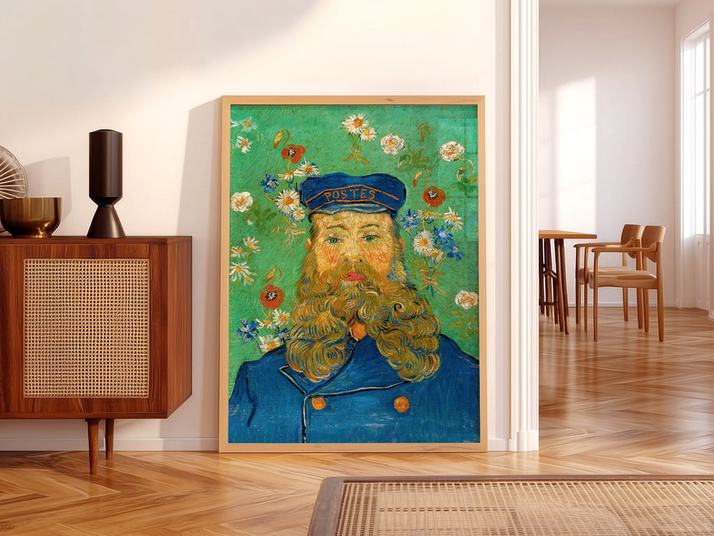 Vincent Van Gogh Portrait of Joseph Roulin Art Print – Famous Painting Wall Art