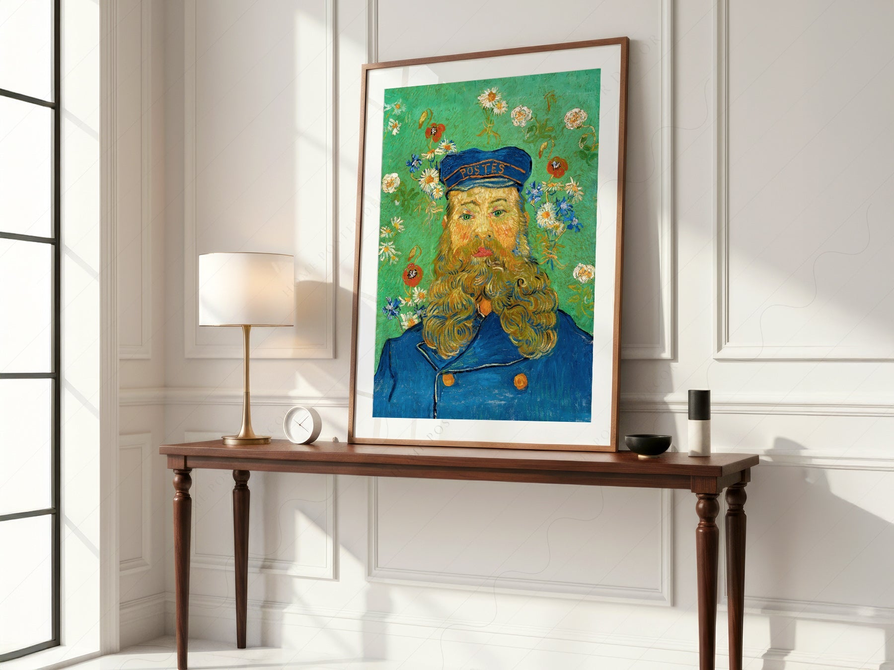 Vincent Van Gogh Portrait of Joseph Roulin Art Print – Famous Painting Wall Art
