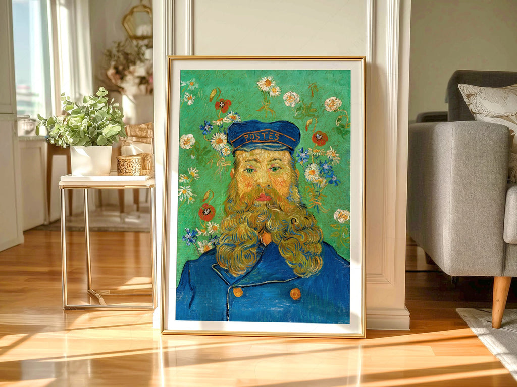Vincent Van Gogh Portrait of Joseph Roulin Art Print – Famous Painting Wall Art