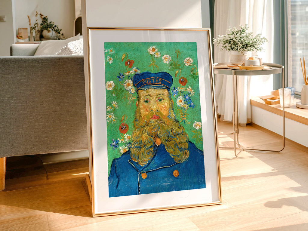Vincent Van Gogh Portrait of Joseph Roulin Art Print – Famous Painting Wall Art
