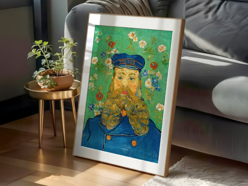 Vincent Van Gogh Portrait of Joseph Roulin Art Print – Famous Painting Wall Art
