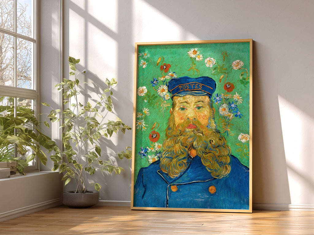 Vincent Van Gogh Portrait of Joseph Roulin Art Print – Famous Painting Wall Art