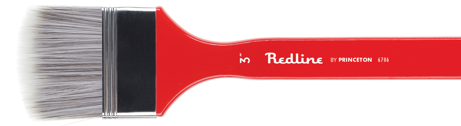 Princeton - Redline Long Handled Mottler - Oval