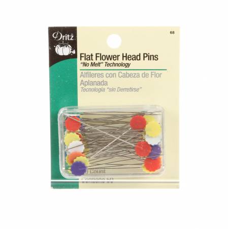 Épingles à tête de fleur Dritz 1,5" 50 unités
