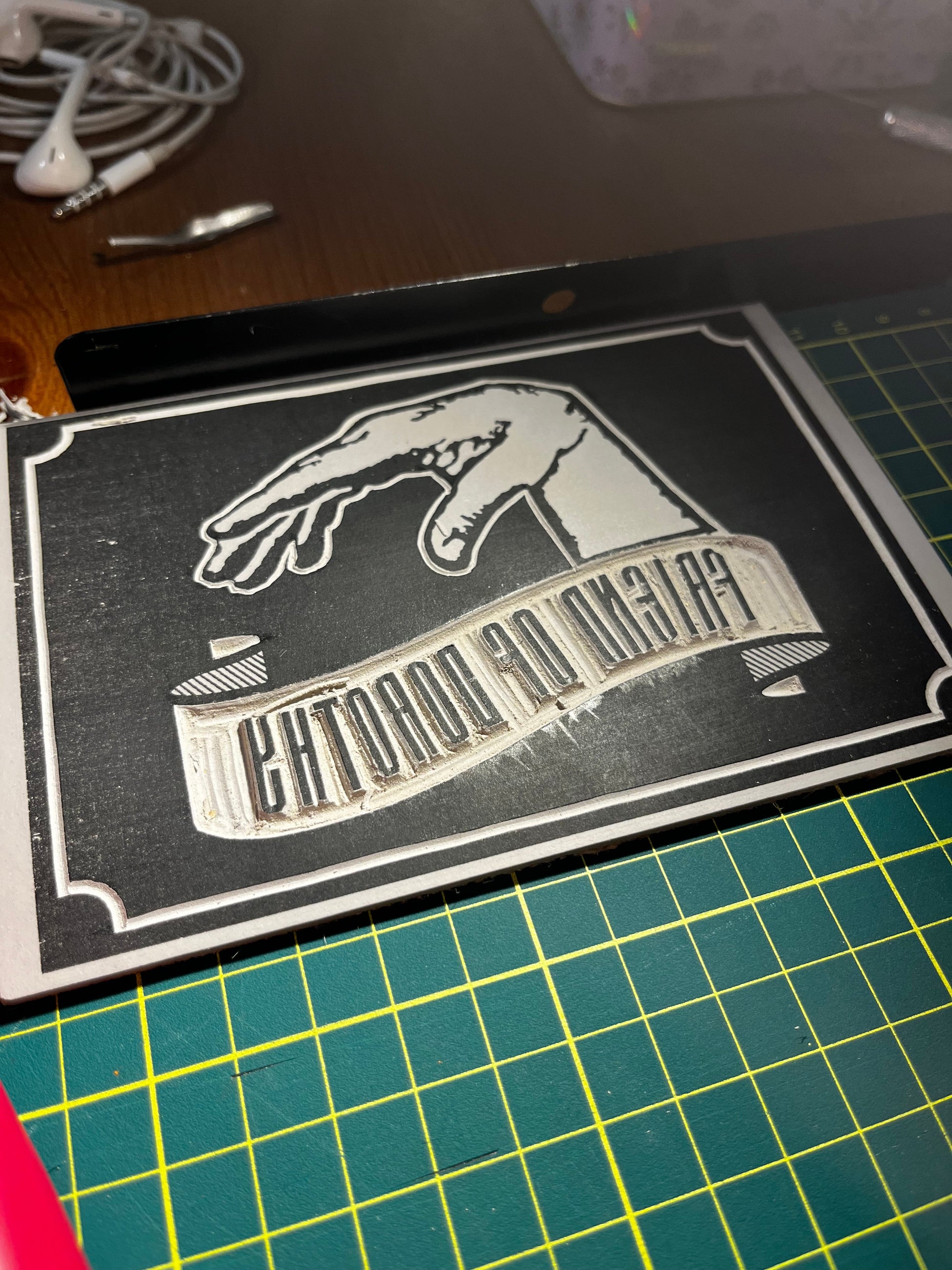 Friend of Dorothy LINOCUT PRINT