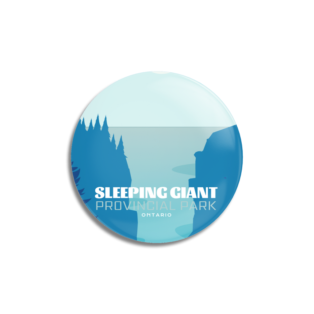 Sleeping Giant Provincial Park of Ontario Pinback Button