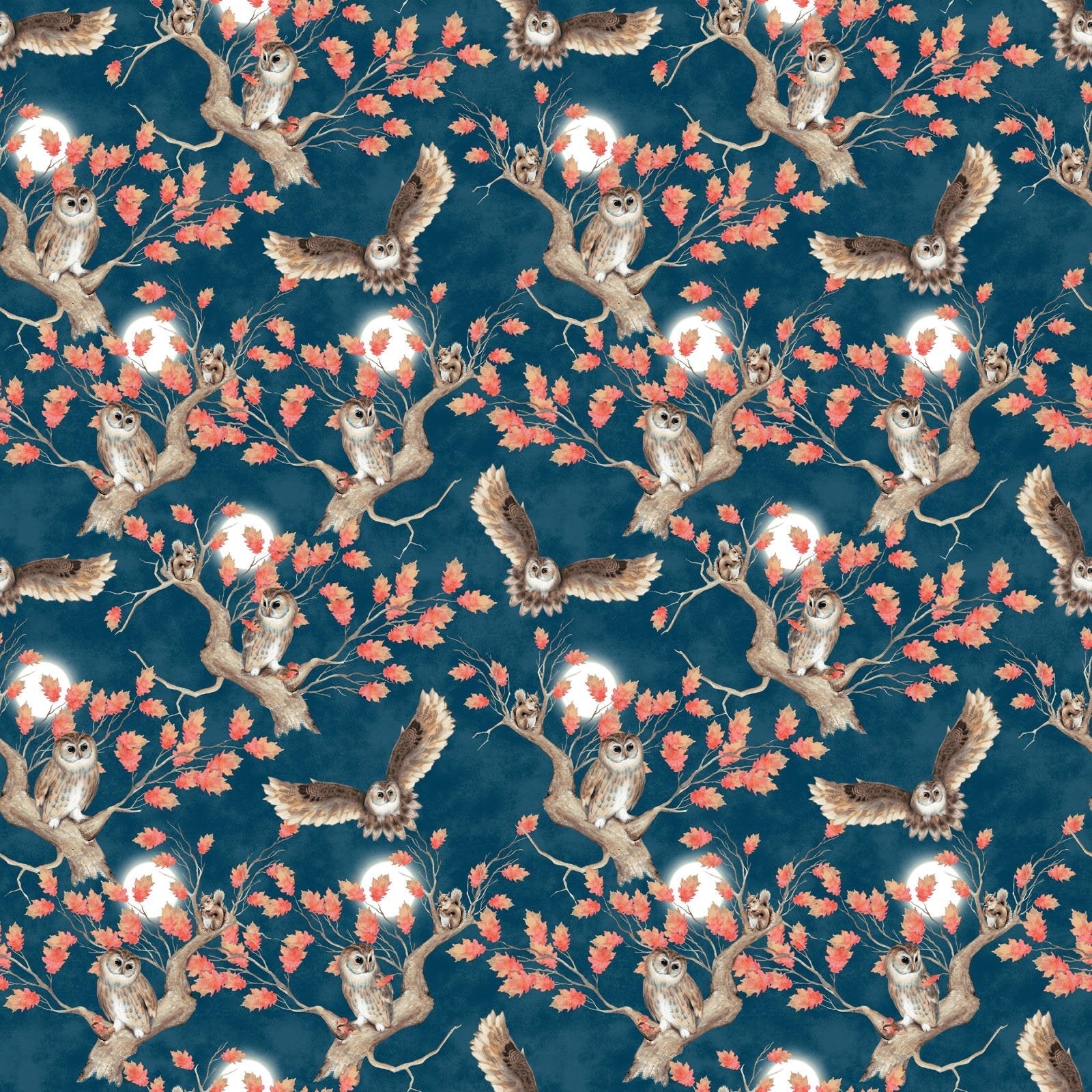 Hiboux de nuit de Kathleen Francour - Marine 