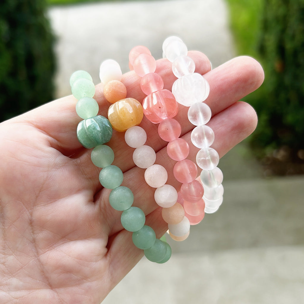 Pumpkin Crystal Bracelet