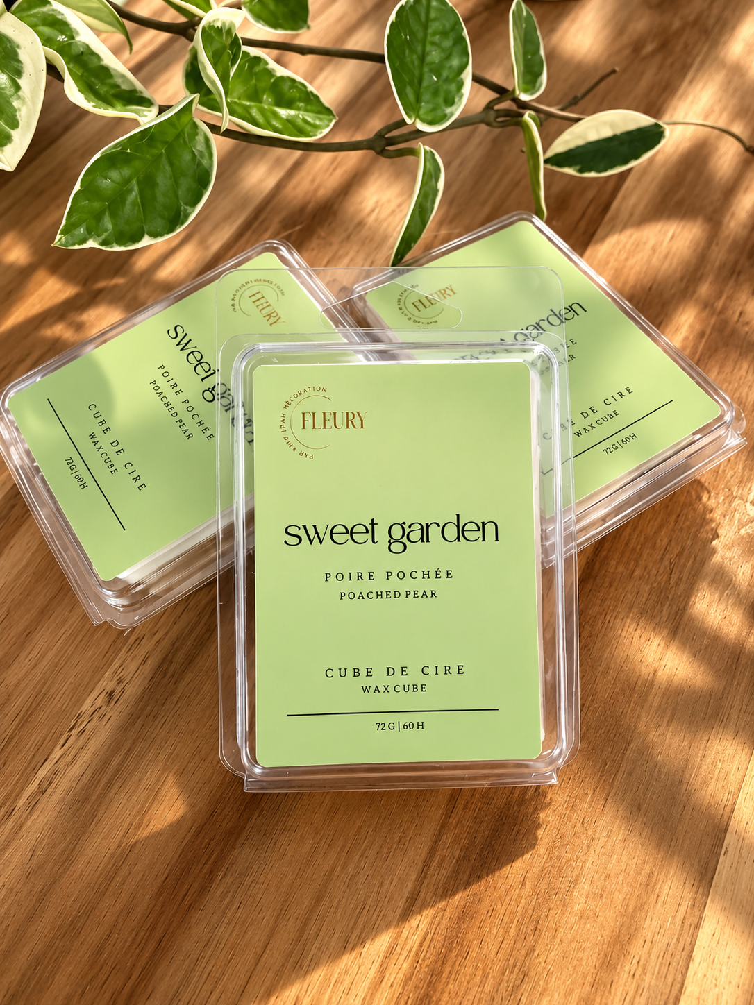 Sweet Garden Wax Cube