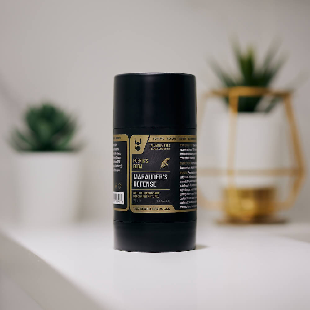 Marauder's Defense - Natural Deodorant For Men