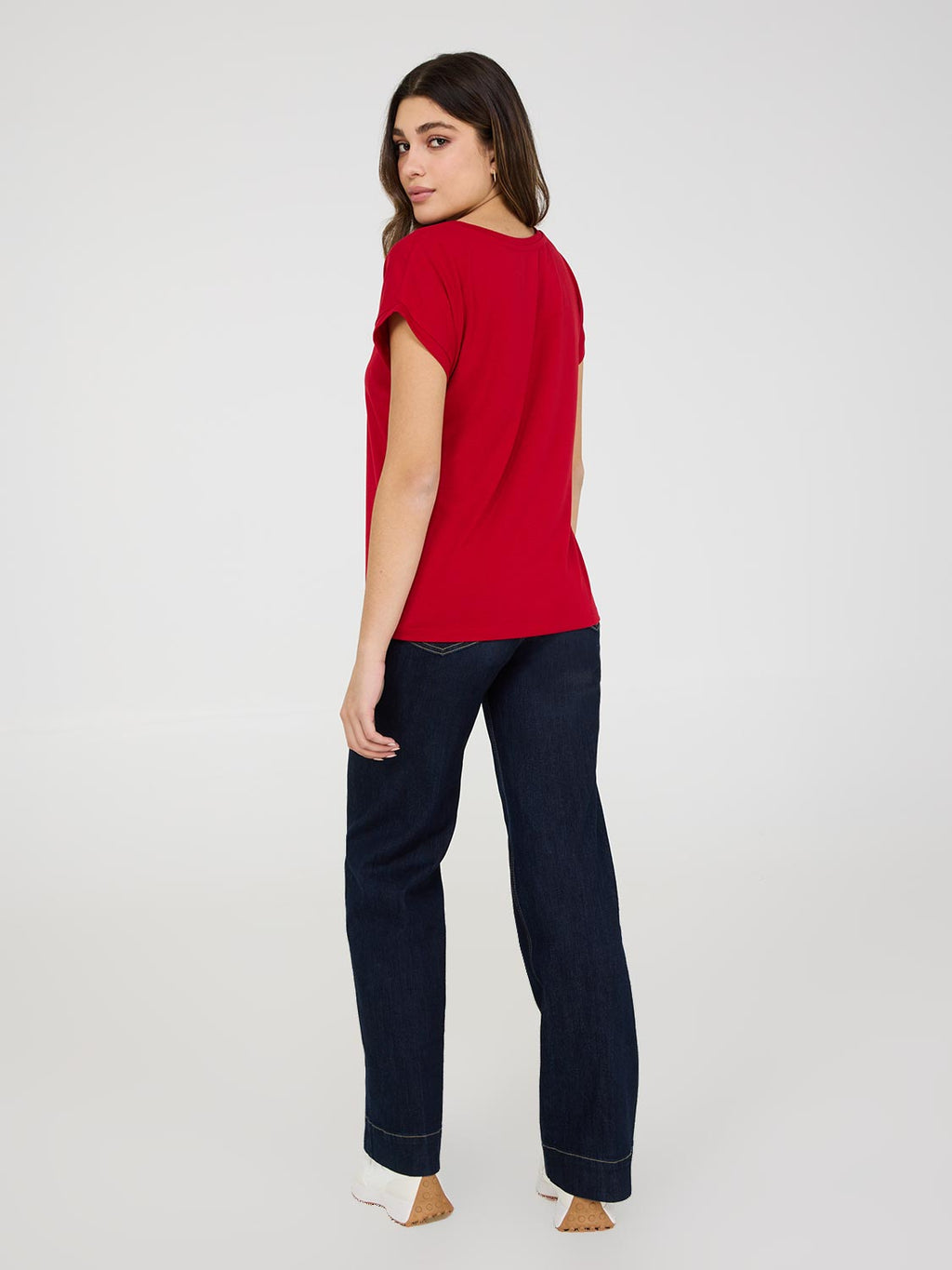 Cuffed Dolman Sleeve Top