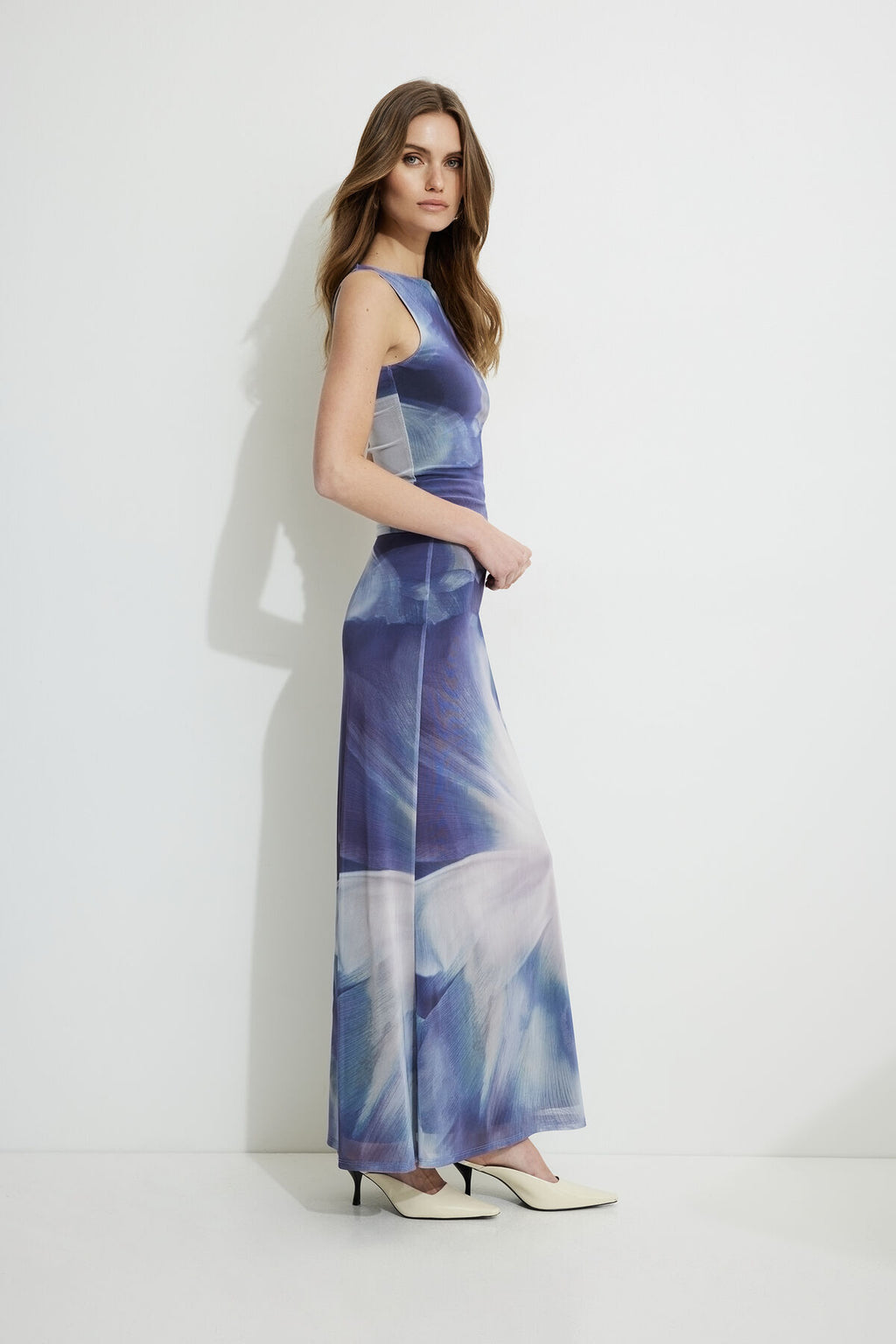 Jupe longue sirène en maille Daya