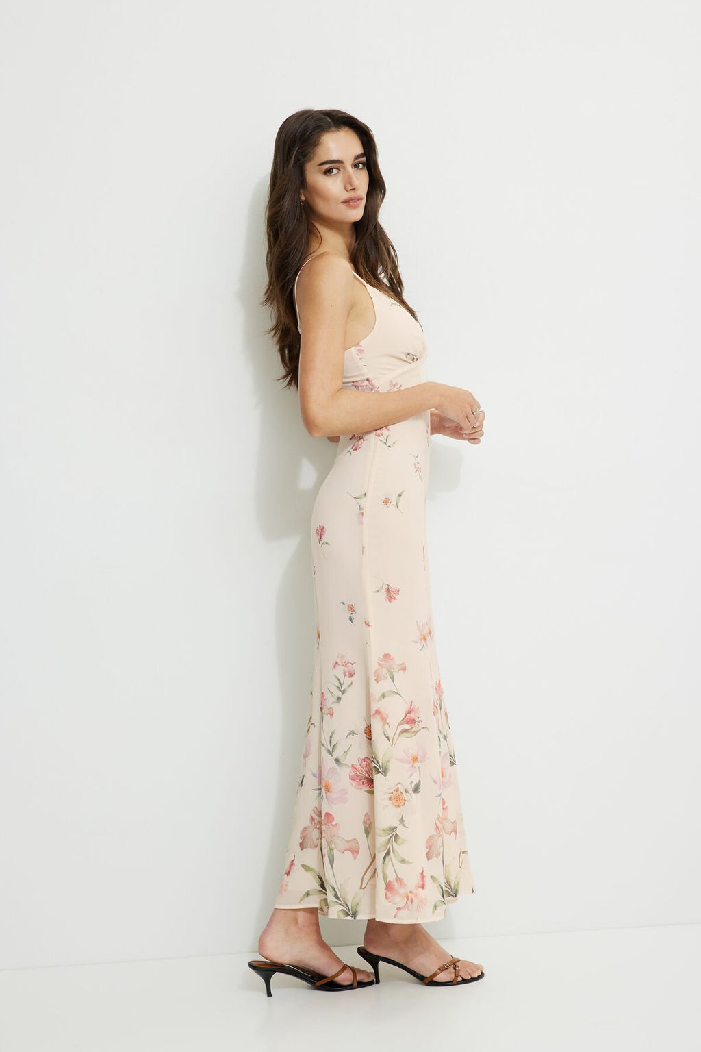 Sage Empire Bust Maxi Dress