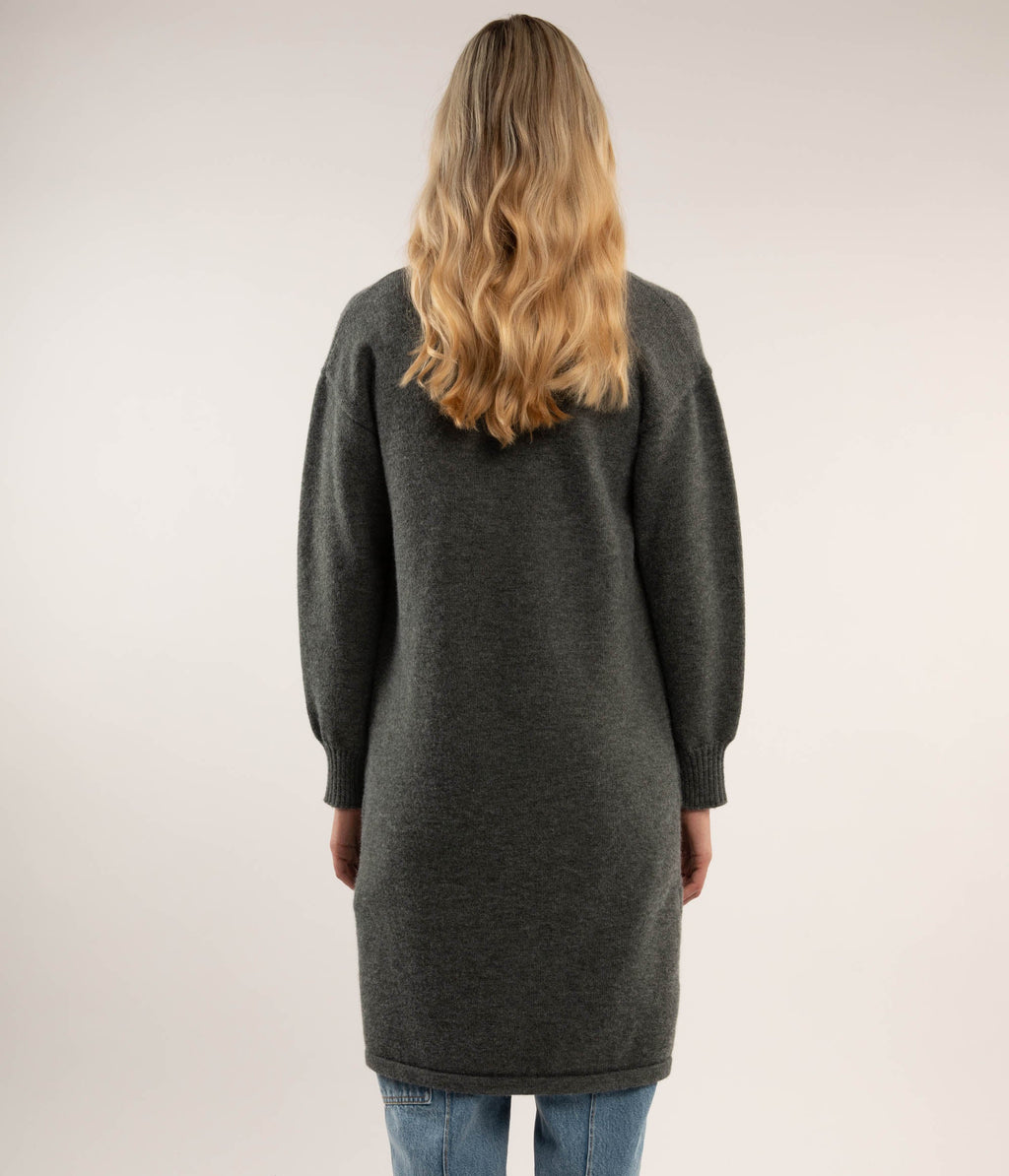 NESS Knee-Length Cardigan