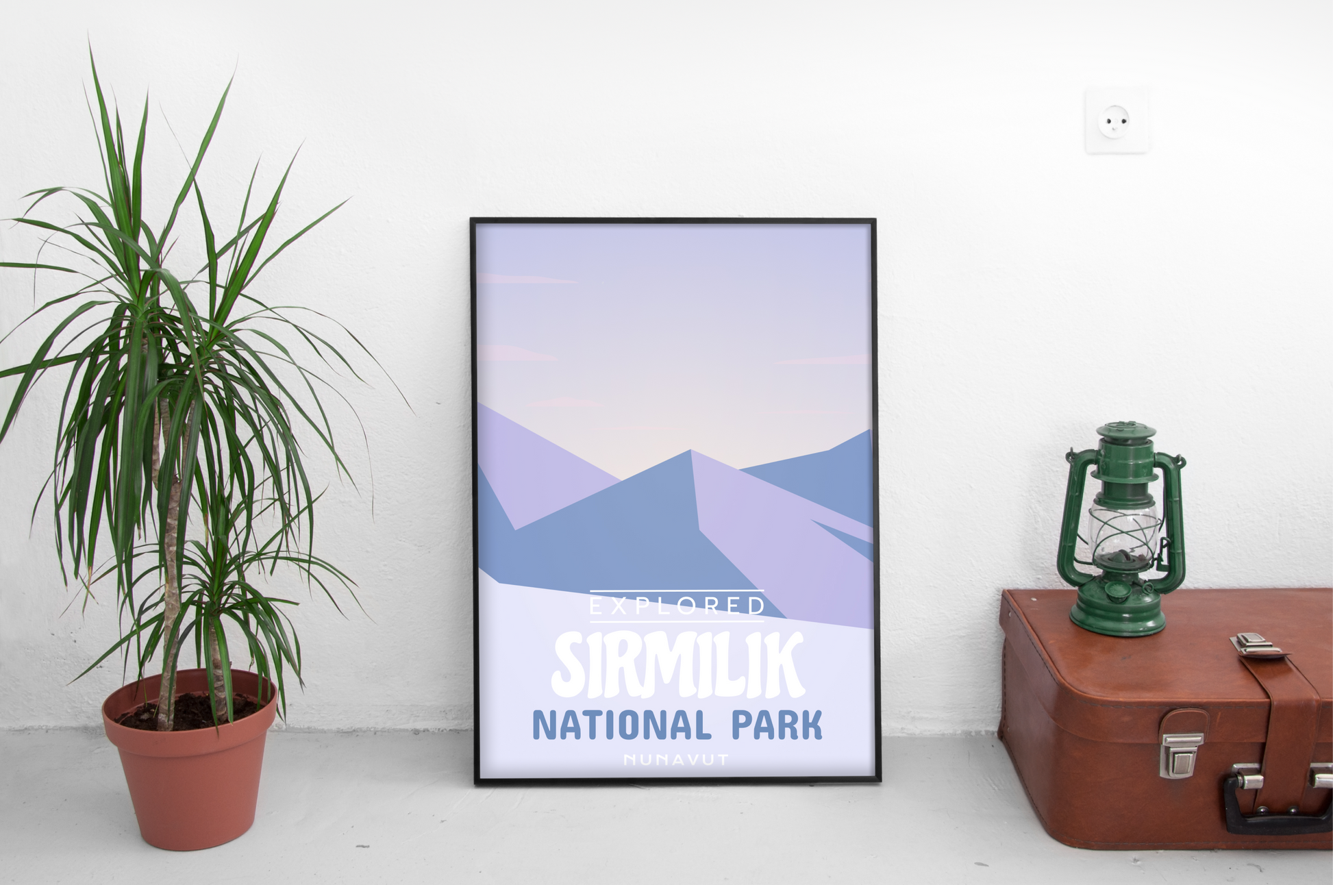 Sirmilik National Park 'Explored' Poster, Canada Parks