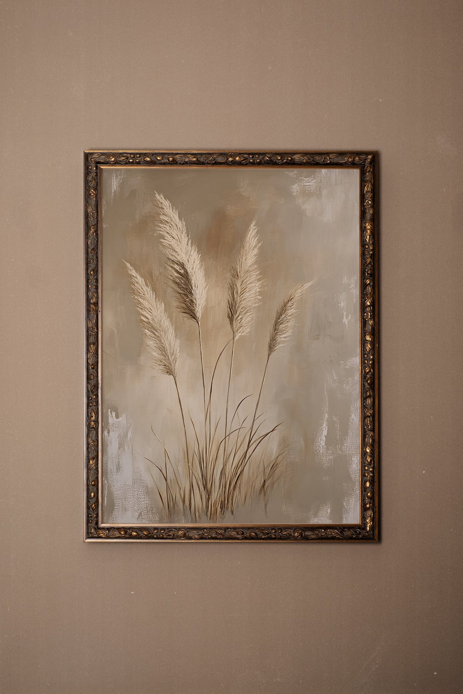 Linen Shades, Vintage Bronze Frame