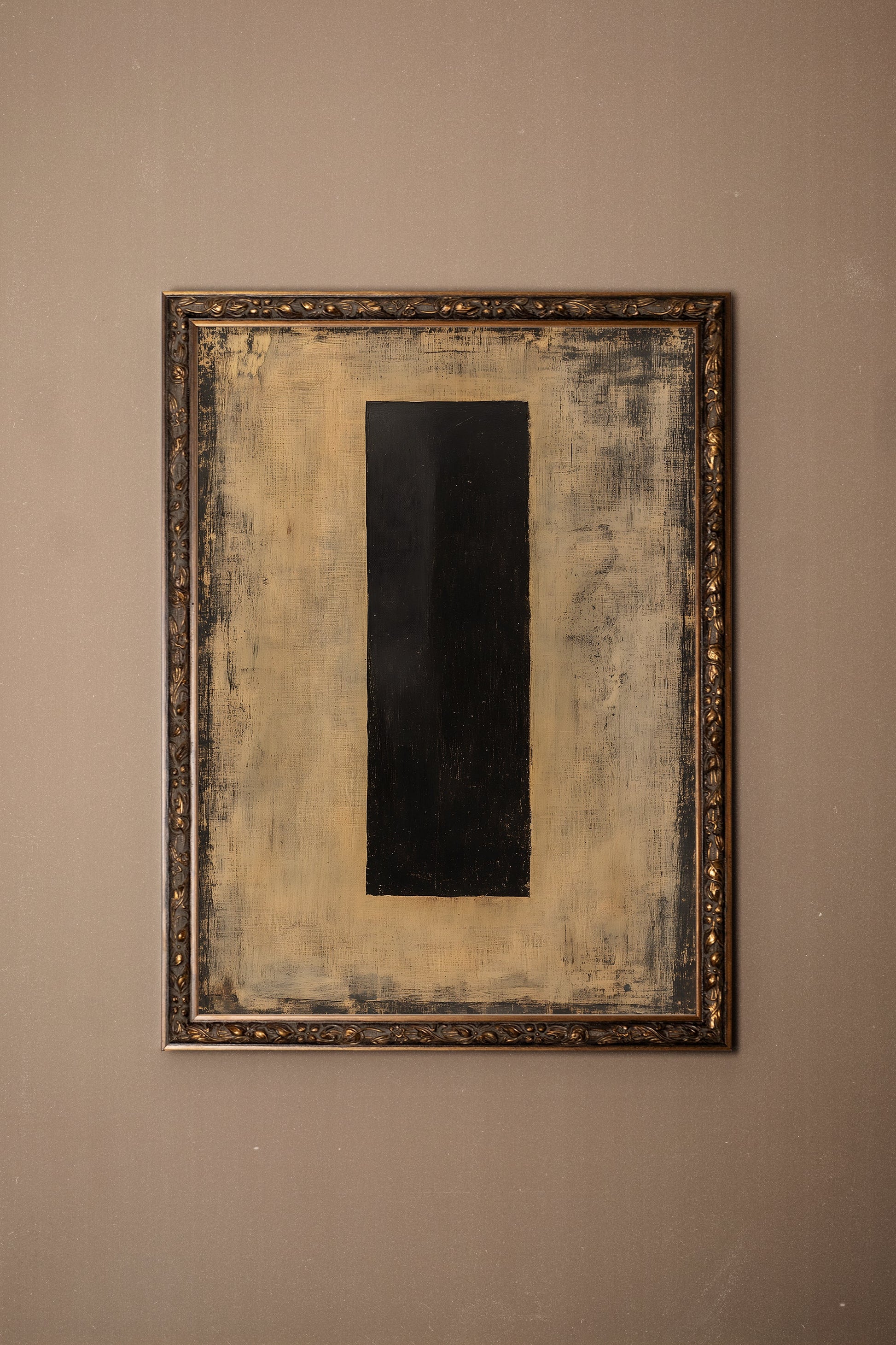 The Essence of Black, Vintage Bronze Frame