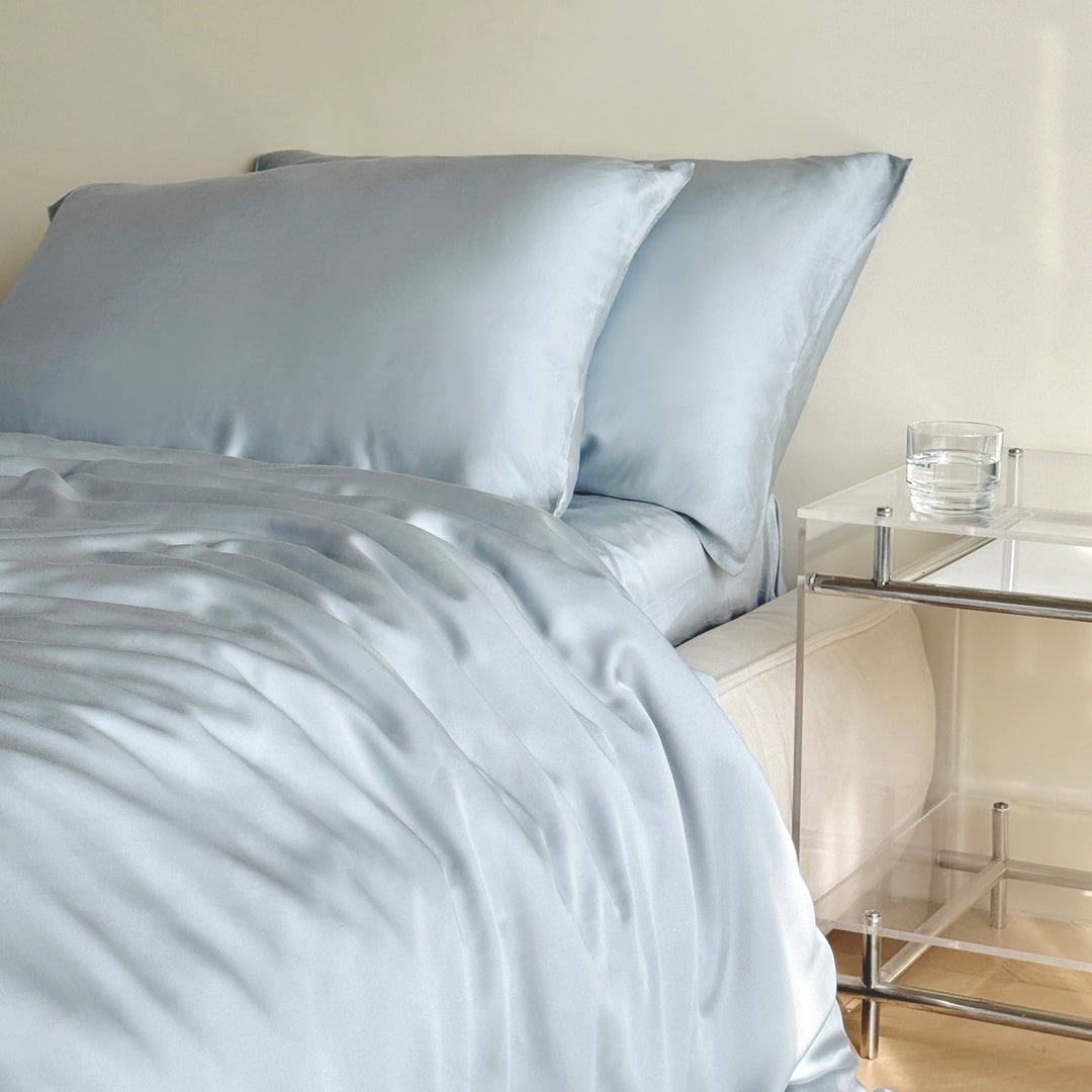 Organic Bamboo Sateen Bed Sheet Set