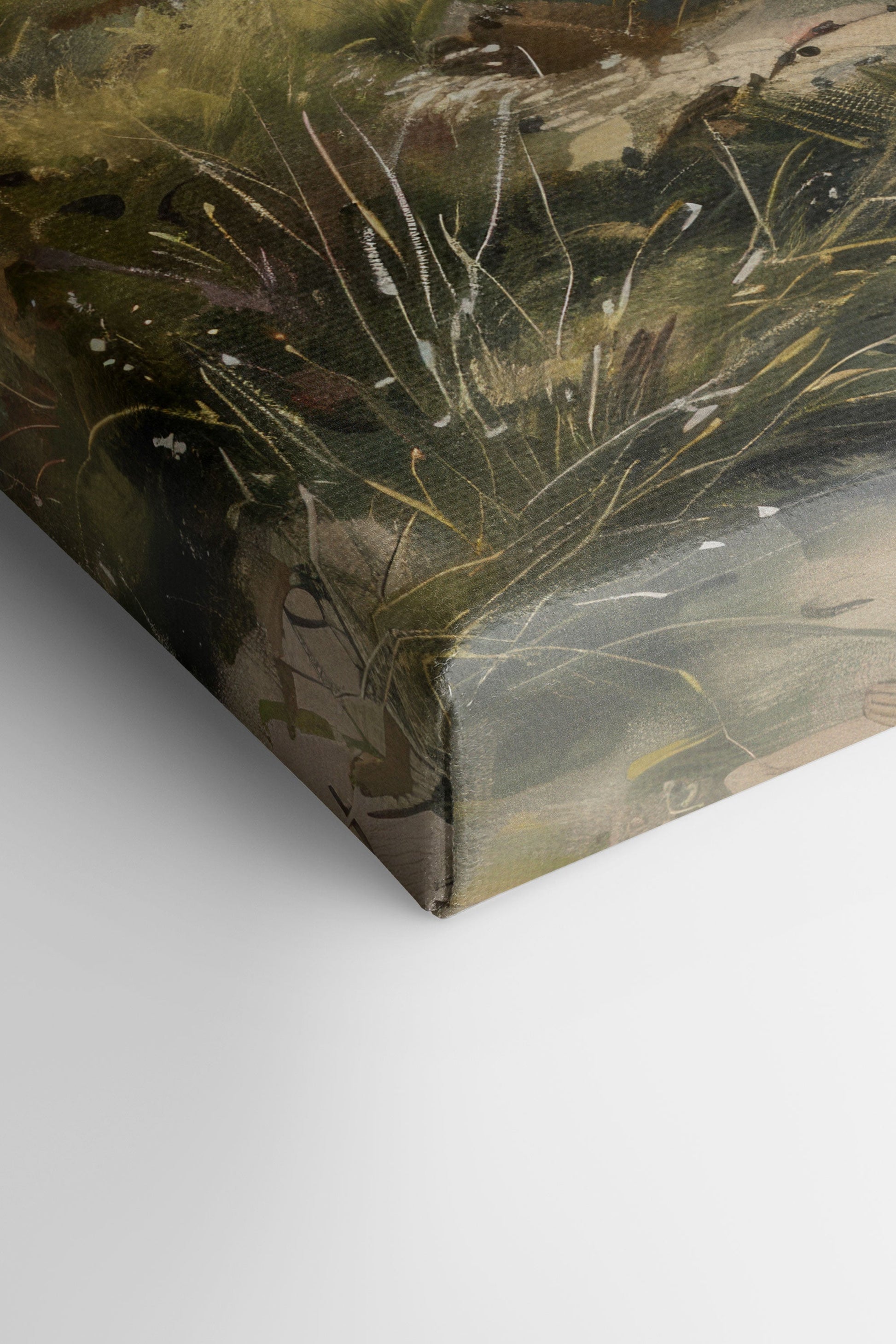 LUSH LITTORAL, Stretched Canvas Artwork