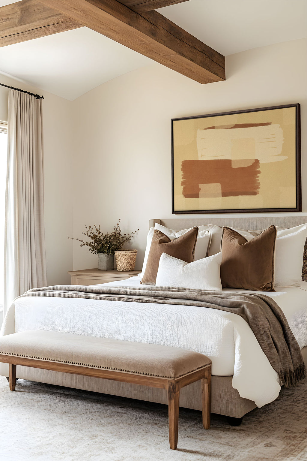 DESERT CANVAS, Stretched Canvas Artwork