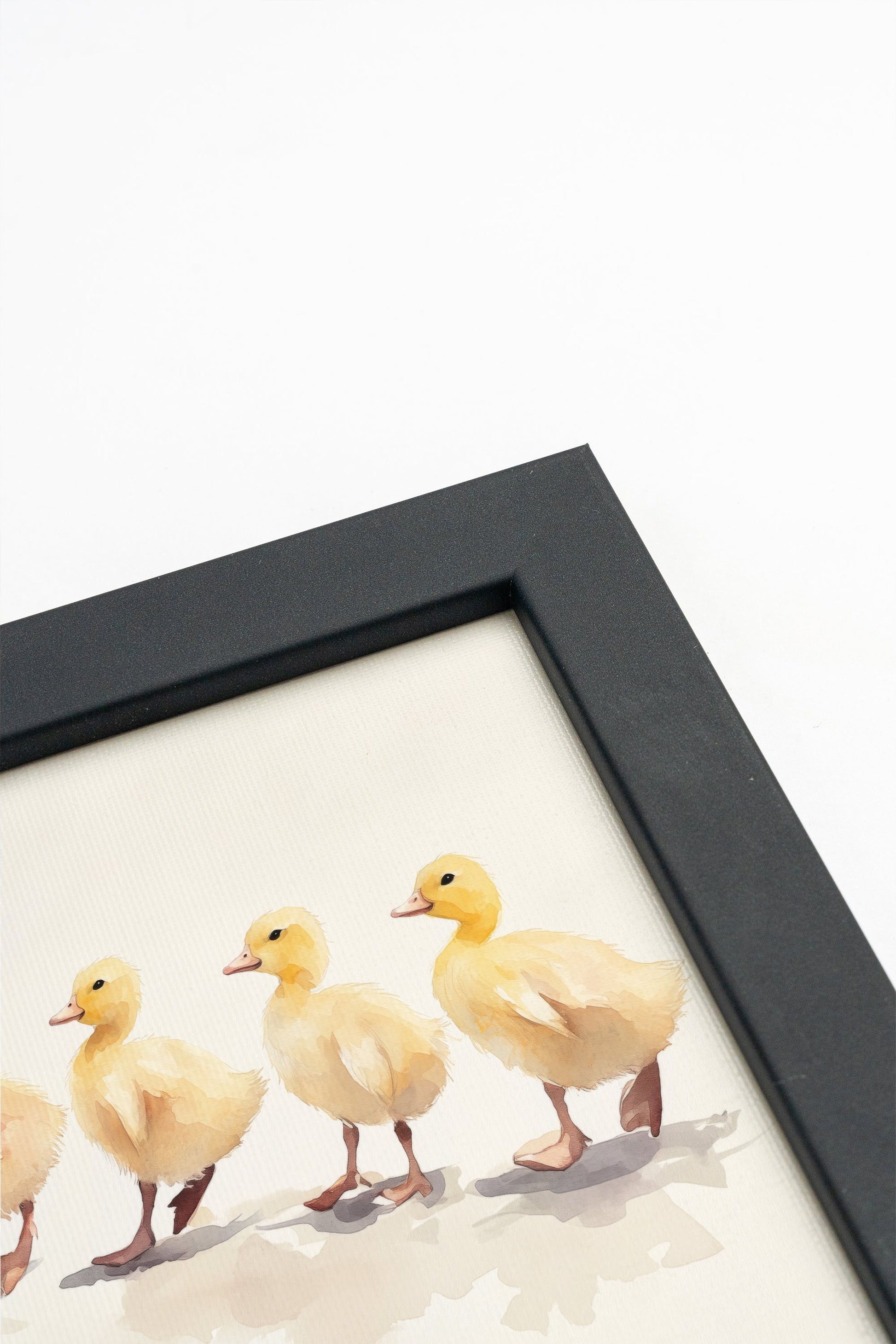 SMALL MARKET, Framed Stretched Canvas