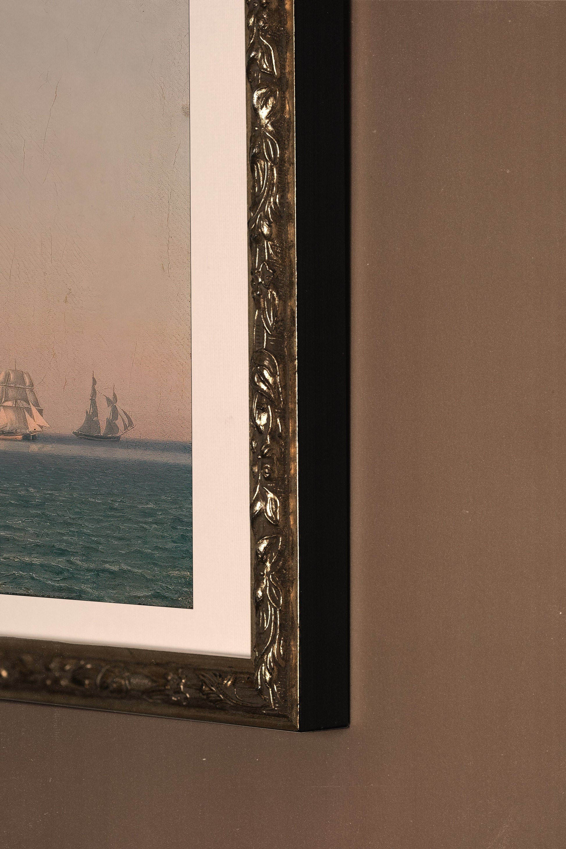 The Promise of Waves, Vintage Silver Frame