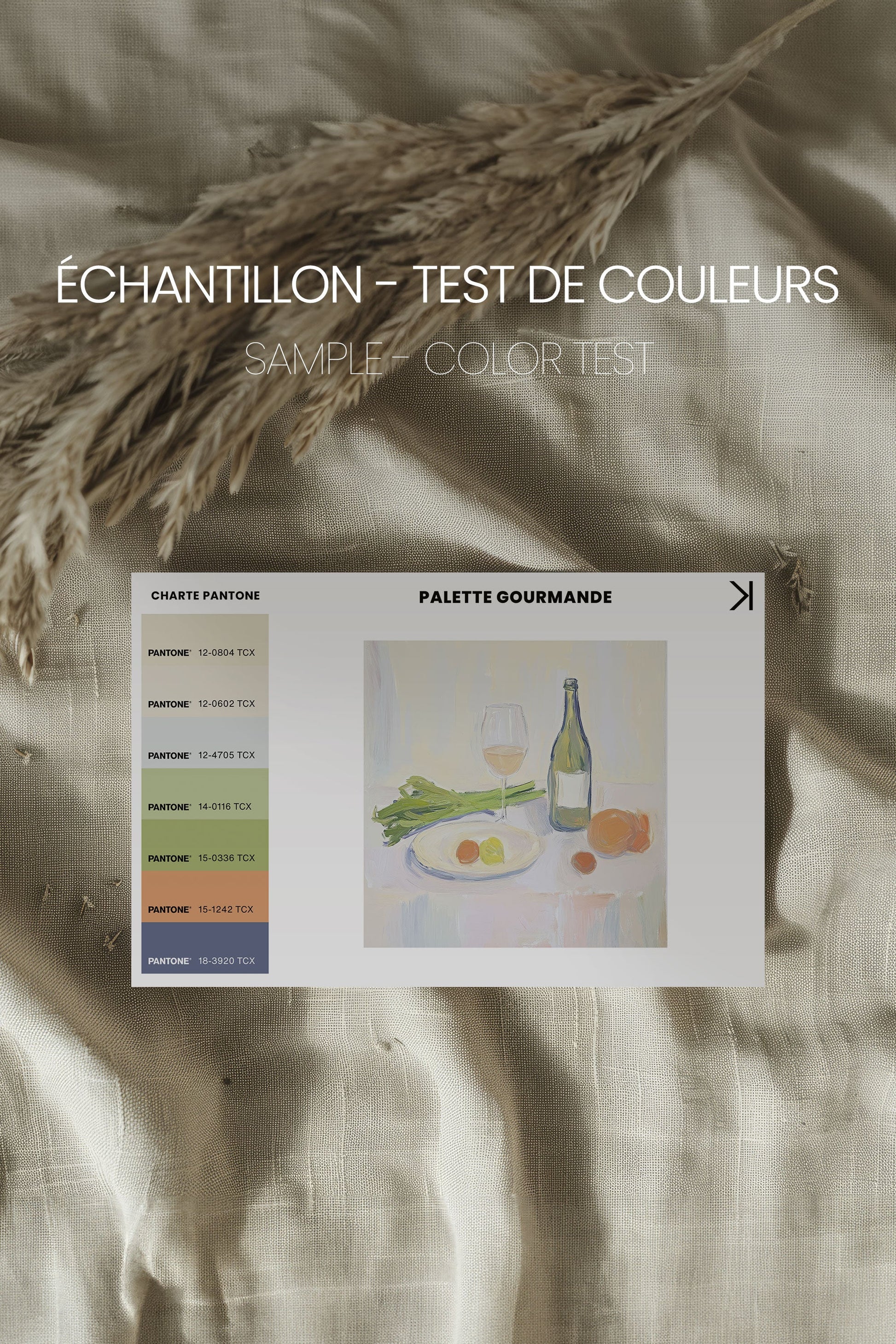 Gourmet Palette, Stretched Canvas Artwork