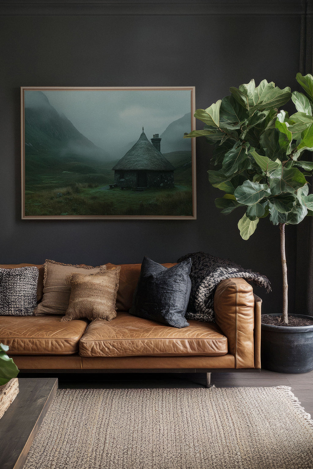 GUARDIAN'S REFUGE, Stretched Canvas Artwork