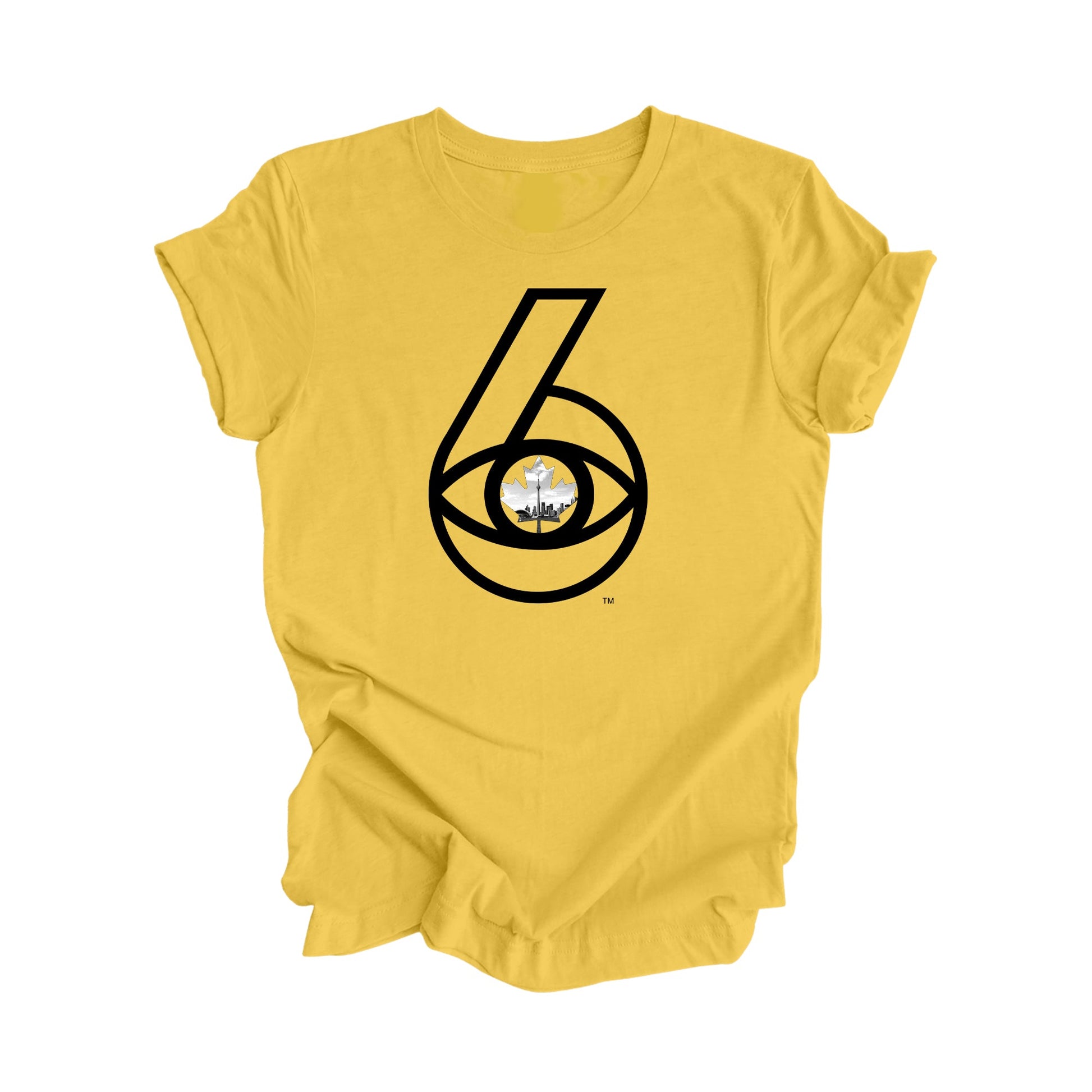 6 Visions Toronto Skyline - Toronto Gift Maple Leaf T-Shirt - Inspired X