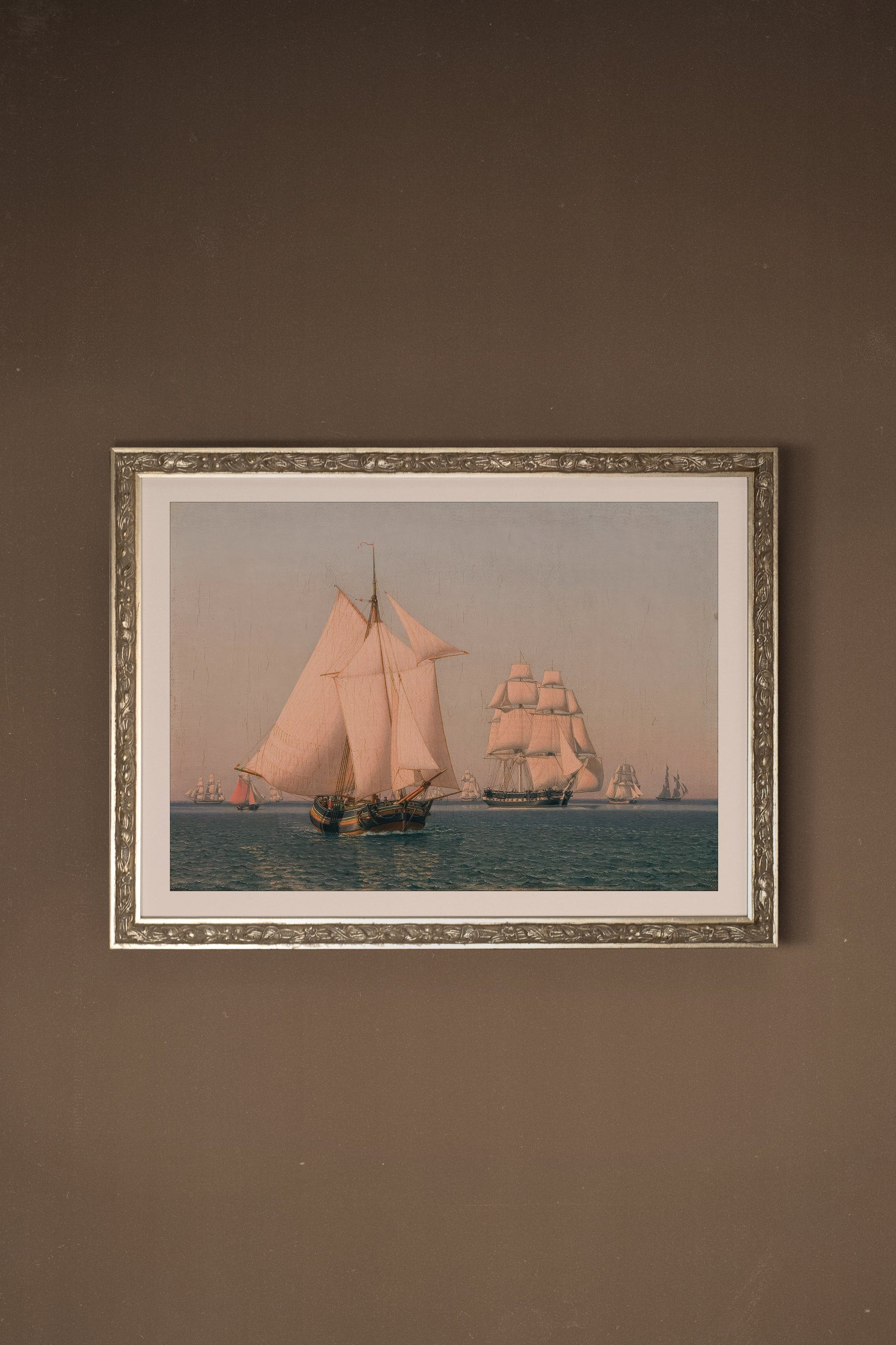 The Promise of Waves, Vintage Silver Frame