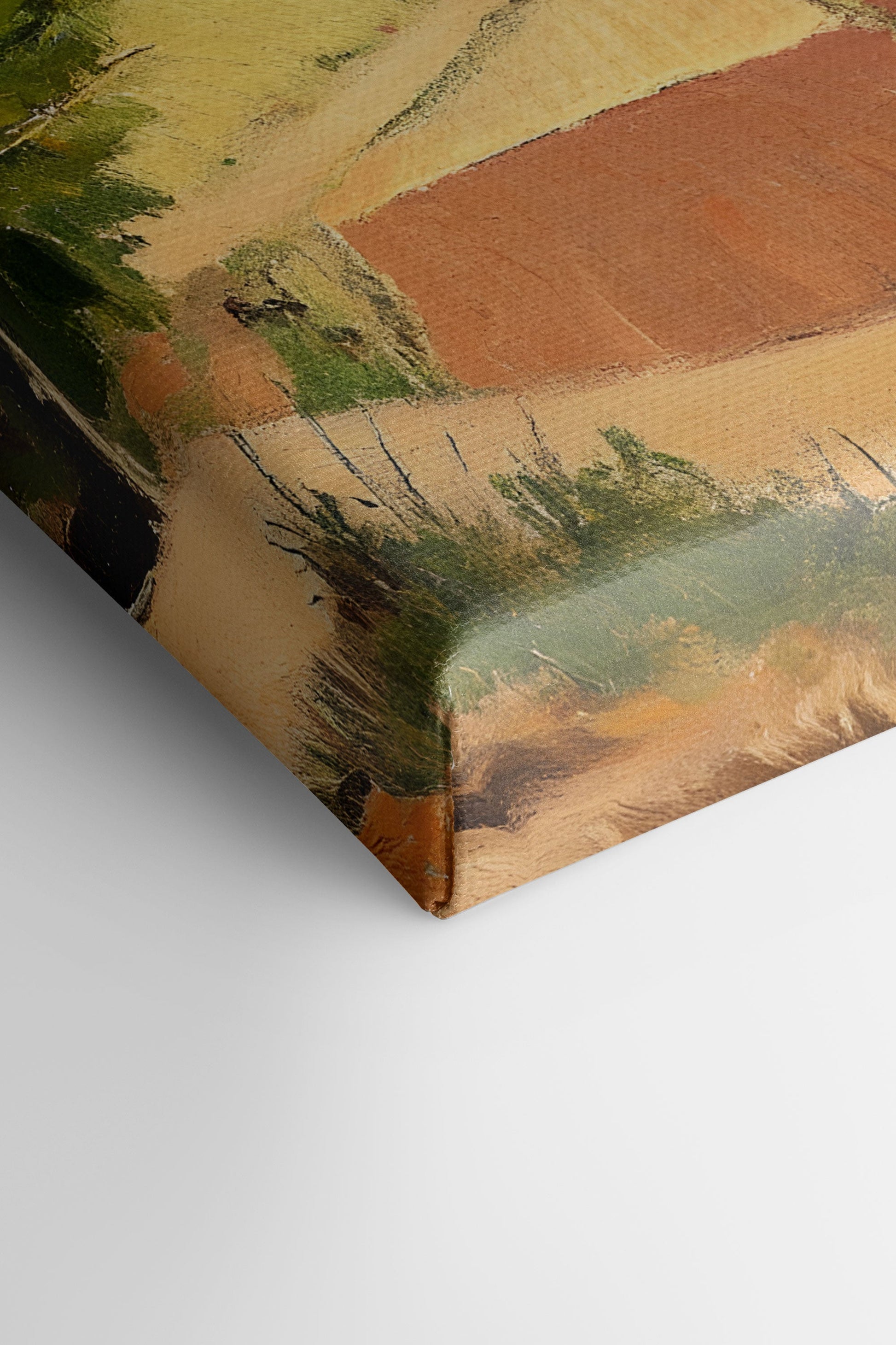 RUSTIC PALETTE, Stretched Canvas Artwork