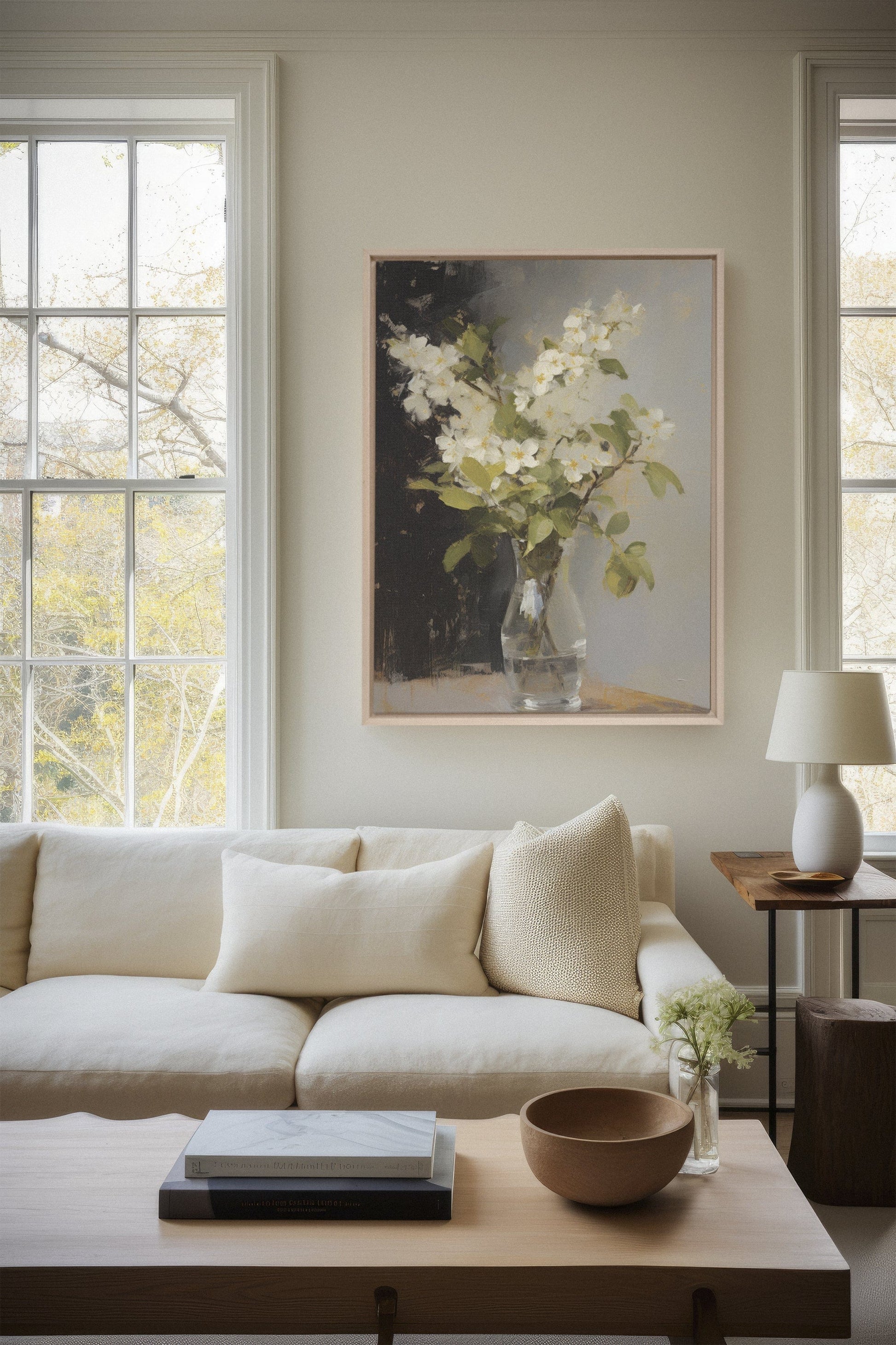 Antique Vase, Stretched Canvas Artwork