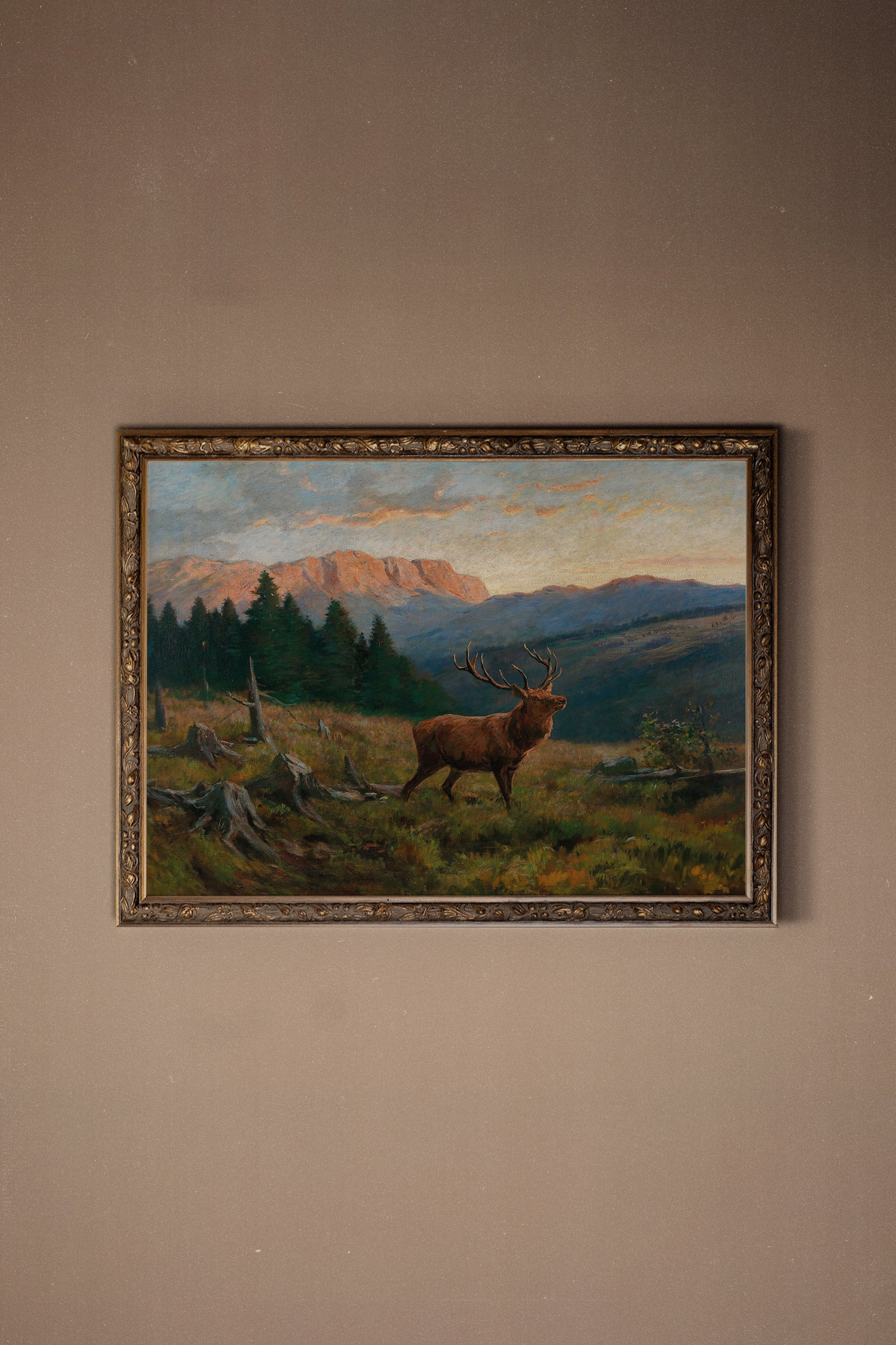 Soul of the Forest, Vintage Bronze Frame