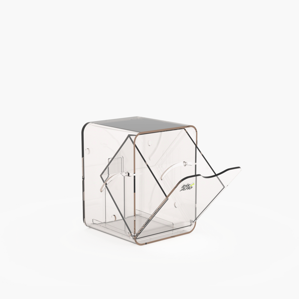 Recycled Plexiglass Cabin Dispenser - Small