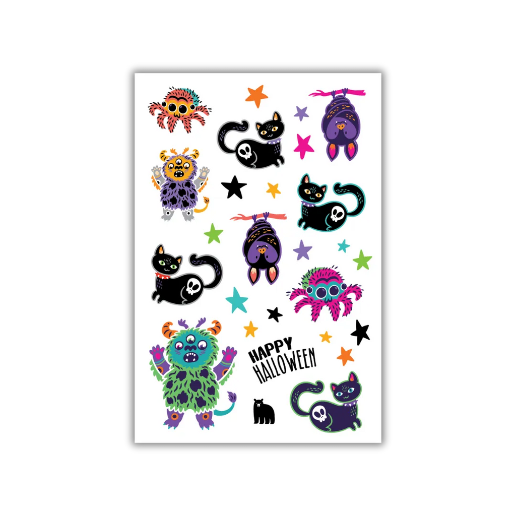 Frightful Friends - Four Bears Sticker Club