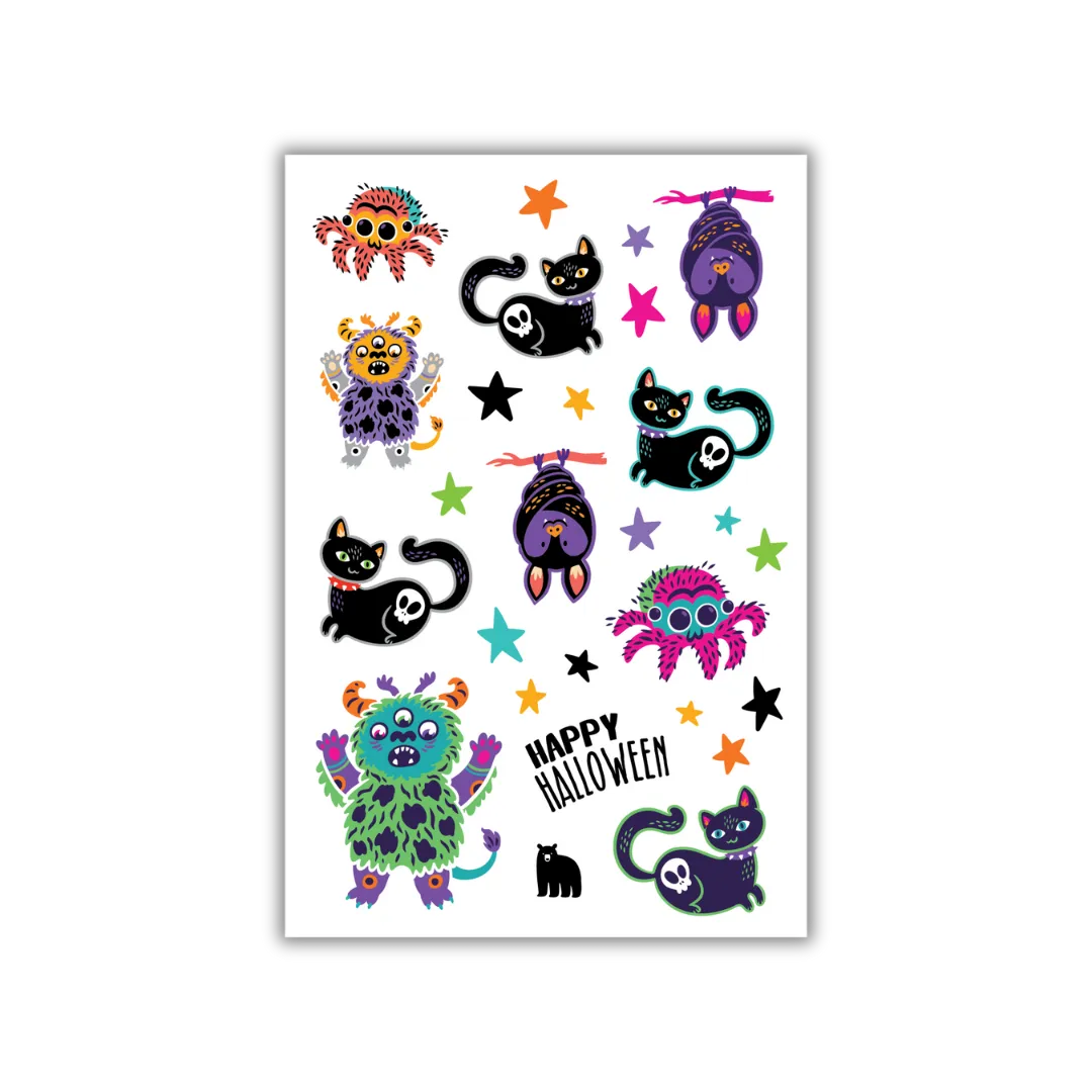 Frightful Friends - Four Bears Sticker Club