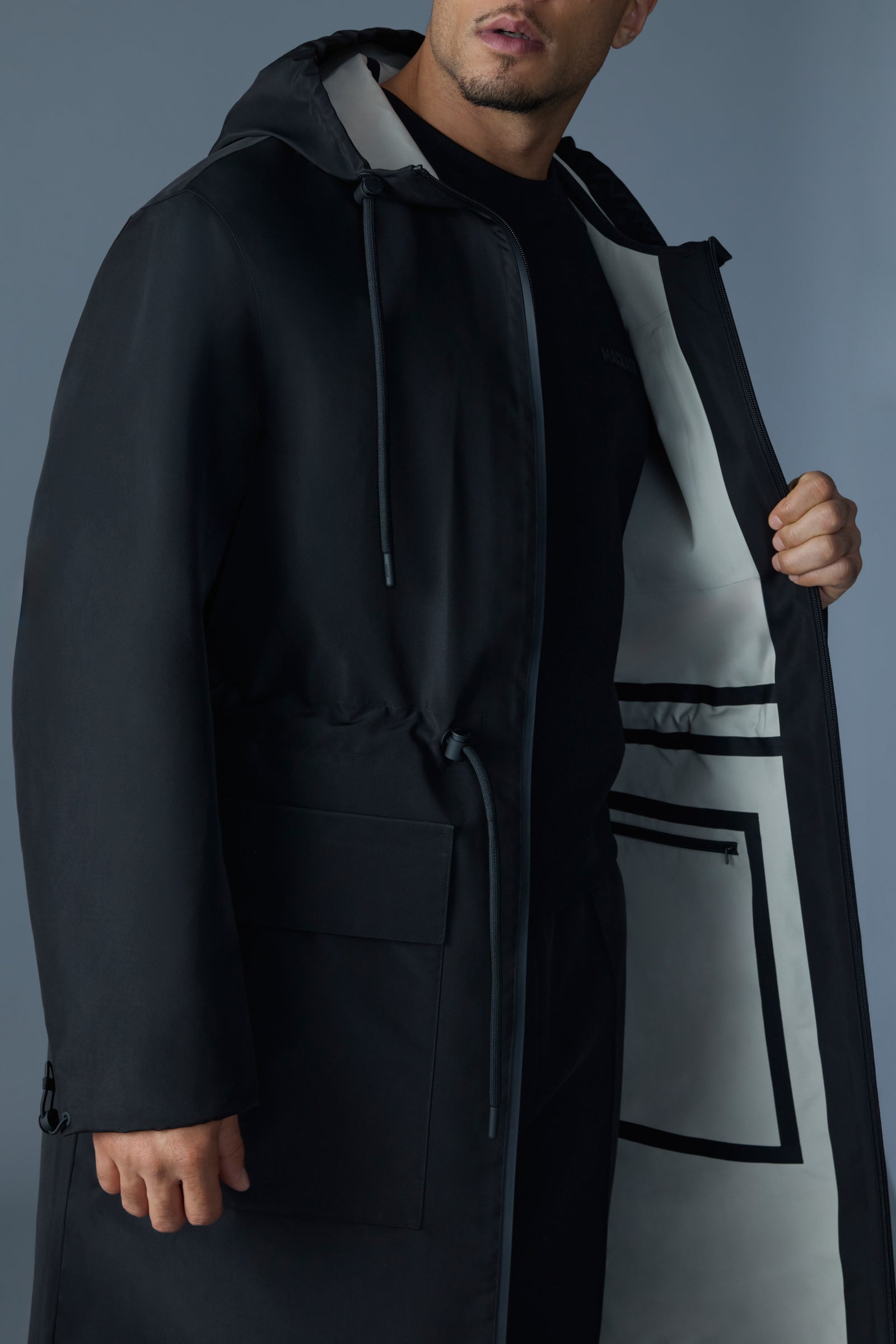 BRODEN-Z Long Rain Jacket