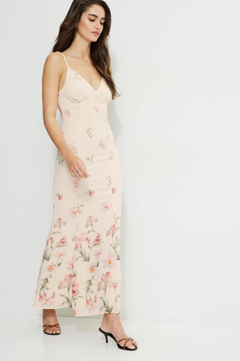 Sage Empire Bust Maxi Dress