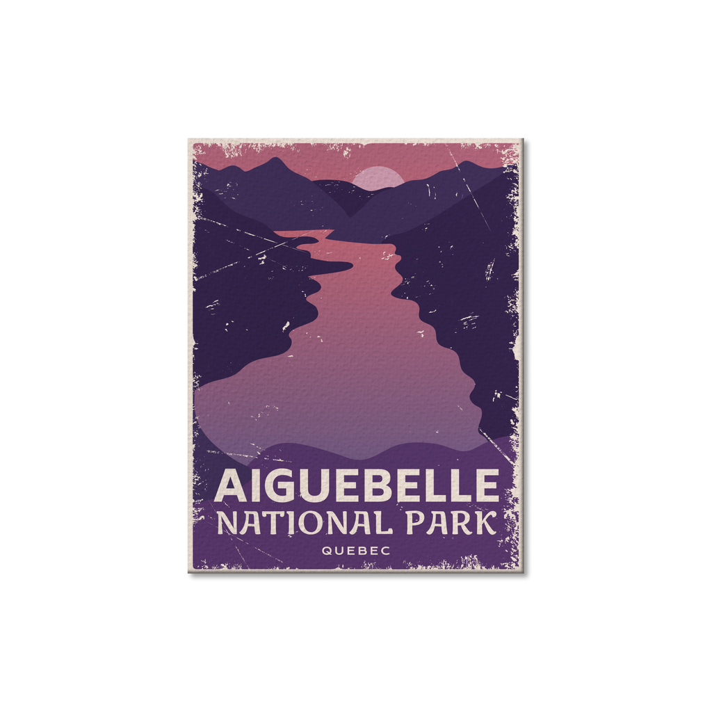 Aiguebelle Quebec National Park Postcard