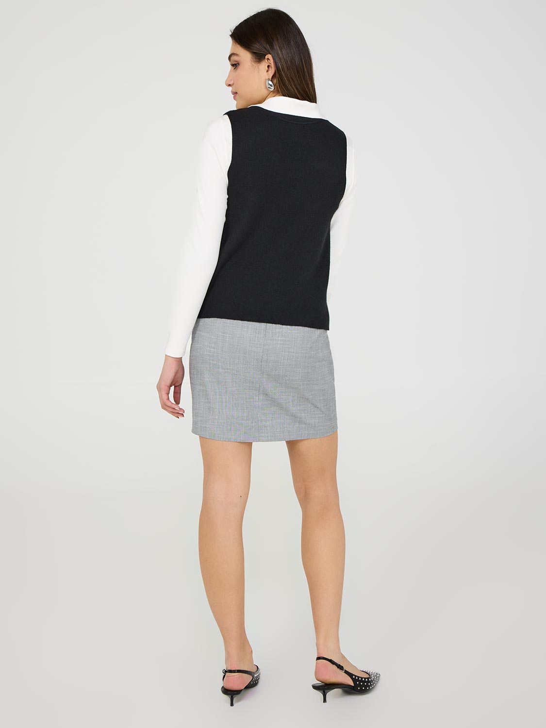 3-Button Sweater Vest