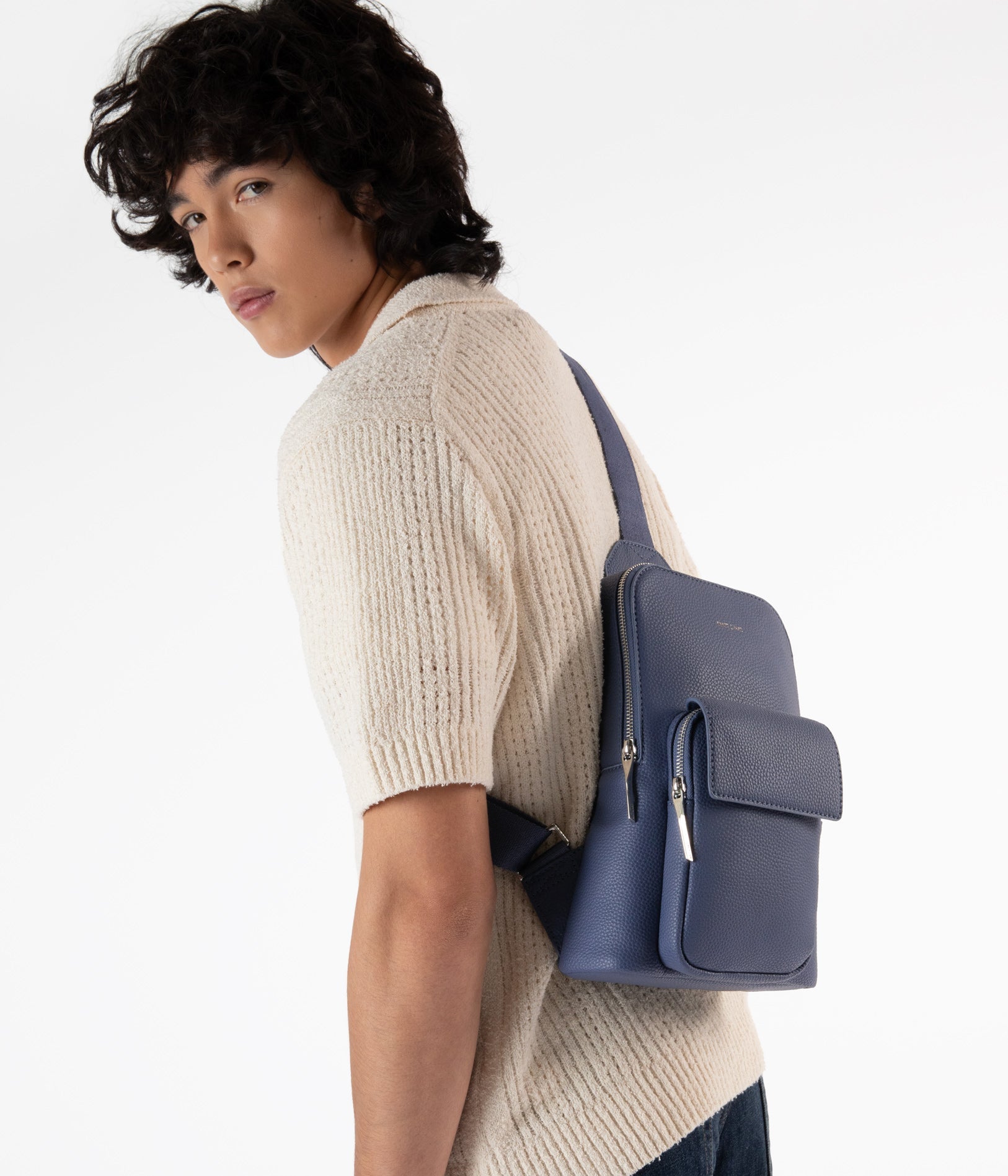 Sac bandoulière végétalien ALLAR - Grain