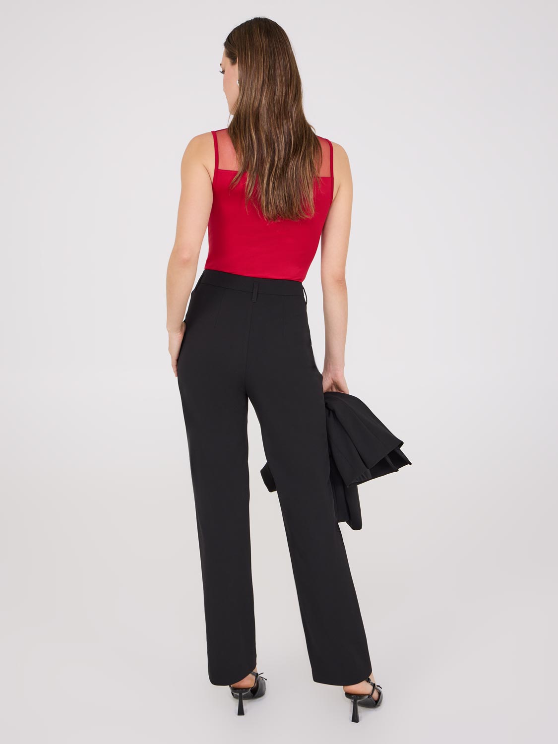 Pantalon zippé sur le devant