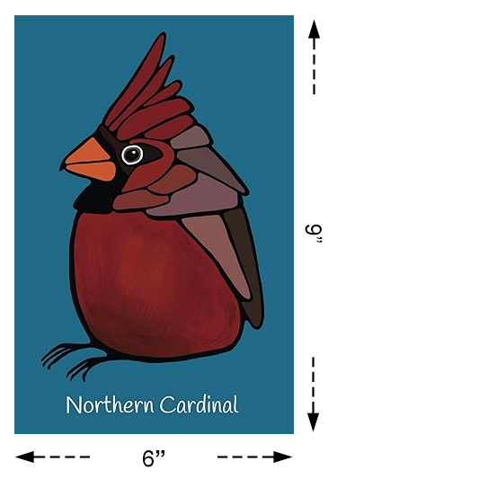 Notebook, Journal - Northern Cardinal