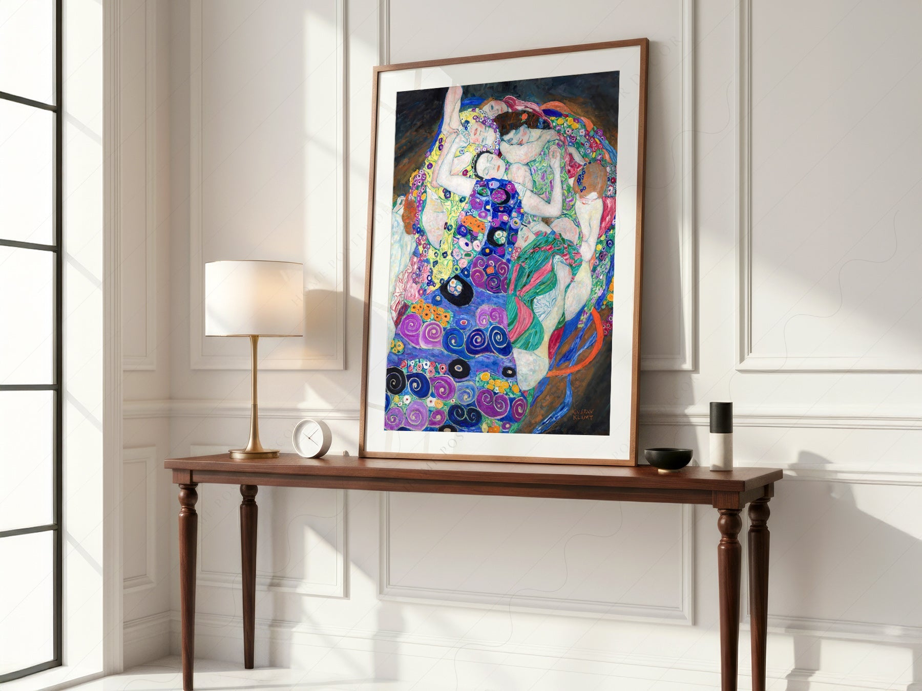 Gustav Klimt The Virgin Art Print – Art Nouveau Wall Decor Poster