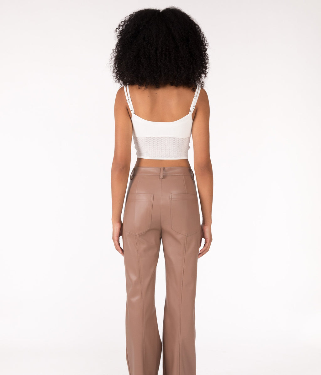 GWEN Women's High-Waisted Vegan Pants