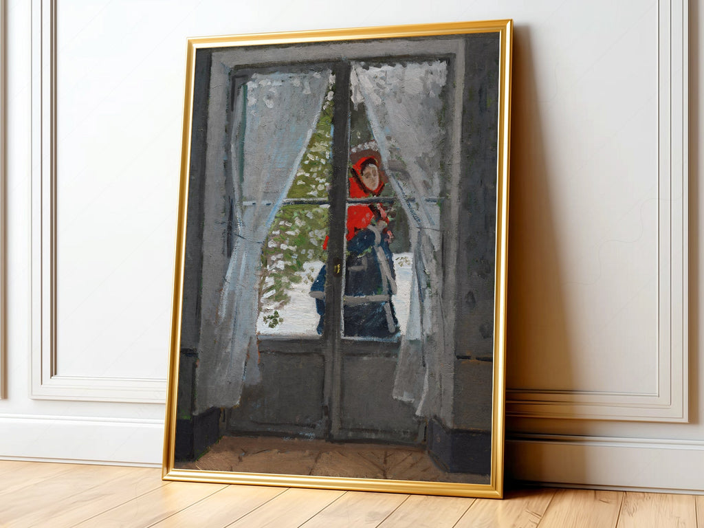 Claude Monet The Red Kerchief - Museum Art Print